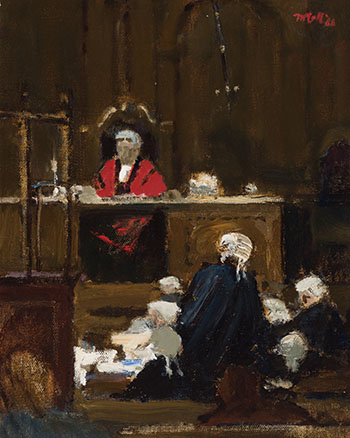Court Scene, Old Bailey by Charles James McCall