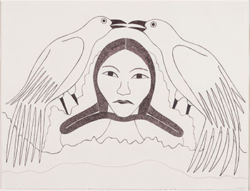 Composition by Kenojuak Ashevak