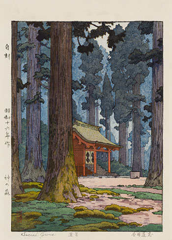 Sacred Grove par Toshi Yoshida