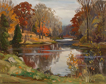 Quiet Stream Near Denbigh by Frank Shirley Panabaker