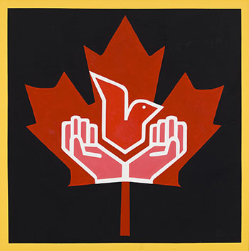 CCCJ 50th Anniversary Logo by Charles Pachter