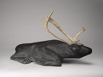 Resting Caribou by Alice Kinaviak Anablak