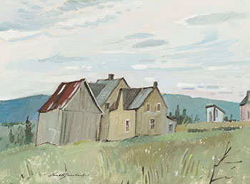 Farm Buildings by Lorne Holland Bouchard