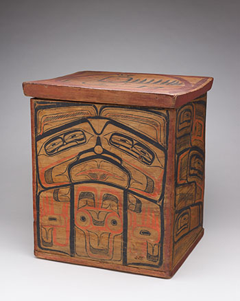 Captain Carpenter Steam-Bent Box by Captain Richard (Du’klwayella) Carpenter