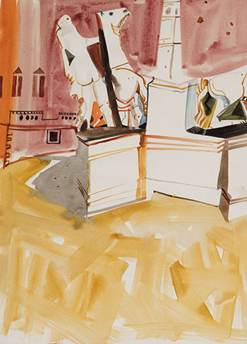 Watching at the Palace by Kenneth Campbell Lochhead