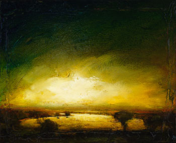 Sunset Landscape by David Bierk