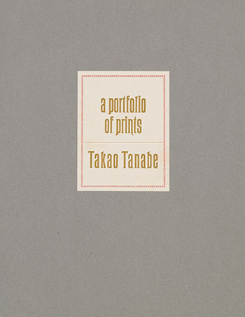 A Portfolio of Prints par Takao Tanabe