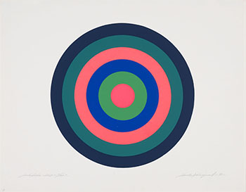Cercle latin, 1969 by Claude Tousignant