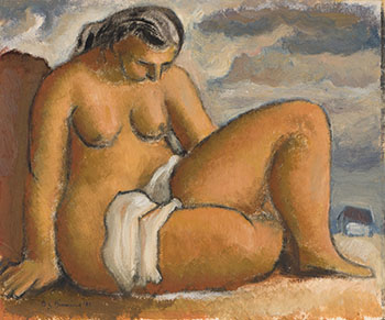 Bather by Bertram Charles (B.C.) Binning