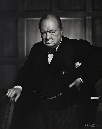 Winston Churchill by Yousuf Karsh