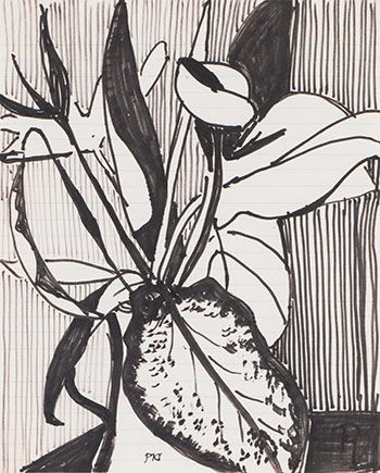 Untitled (Floral) par Patricia Kathleen (P.K.) Page (Irwin)