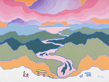 Portage to the River par Ted Harrison