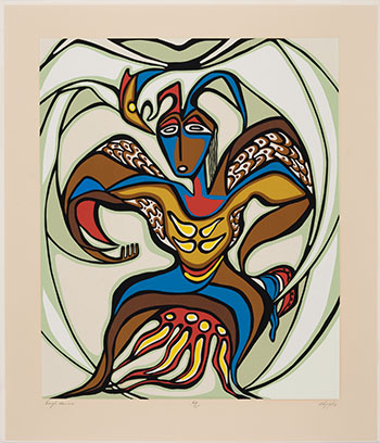 Eagle Dancer by Daphne Odjig