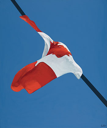 Flag by Charles Pachter