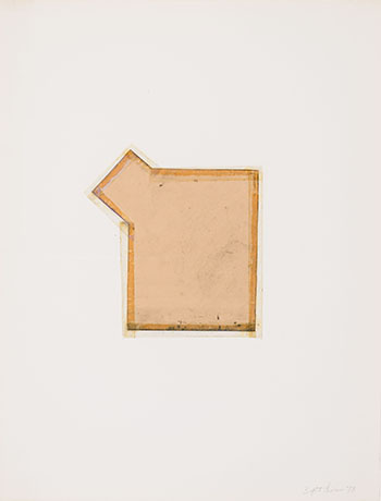 Untitled  (Architectural plan, Mentana St.) by Betty Roodish Goodwin
