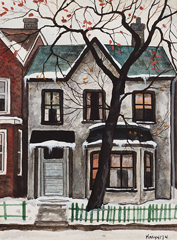 Old House on Sackville St. by John Kasyn
