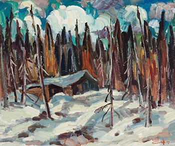 Cabane dans le bois by Bruno Cote