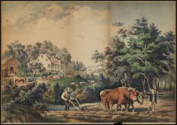 Four Works: American Farm Scenes by  Currier & Ives, Publishers