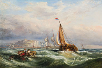 Nautical Scene par Ebenezer Colls