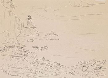 Coppermine Point, Lake Superior by Alexander Young (A.Y.) Jackson