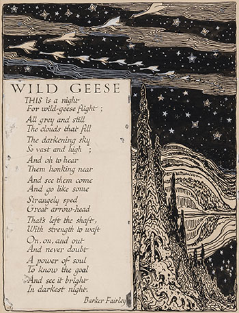 Wild Geese by Alexander Young (A.Y.) Jackson