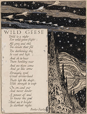 Wild Geese par Alexander Young (A.Y.) Jackson