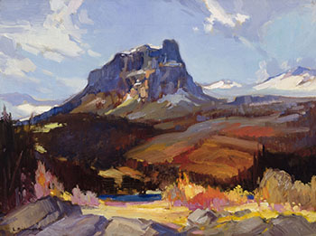 Castle Mountain by Leonard Richmond