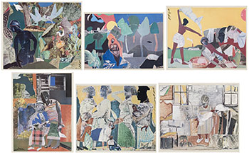 Ritual Bayou by Romare Bearden