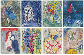 Cirque by Marc Chagall