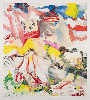 Figures in Landscape VI par Willem De Kooning