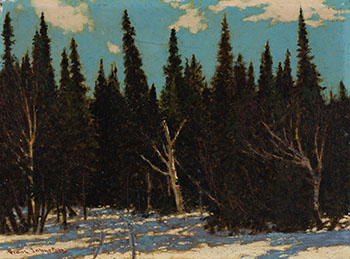 Spruce by Frank Hans (Franz) Johnston