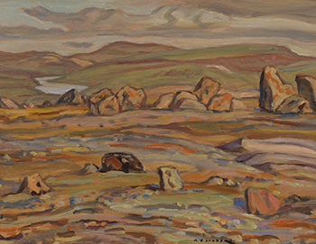 September Mountains, N.W.T par Alexander Young (A.Y.) Jackson