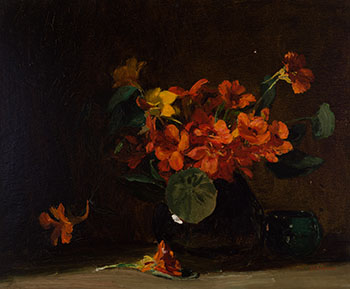 Nature morte au bouquet de fleurs par Frederick Simpson Coburn