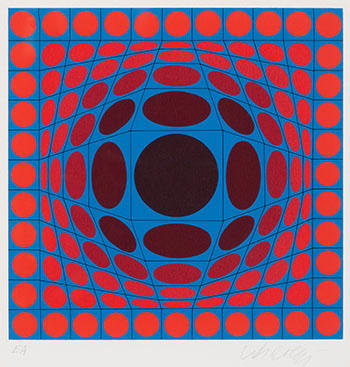 Vega par Victor Vasarely