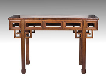 Chinese Suanzhi Wood Altar Table, First Half 20th Century by  Chinese Art