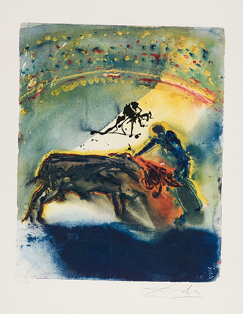 Tauromachie I by Salvador Dali