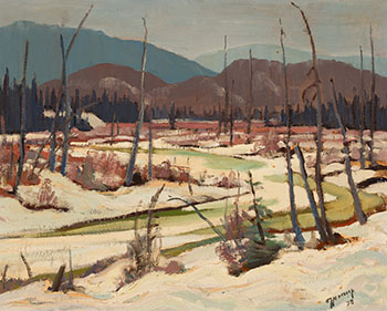 Sunday Creek, Algonquin Park par Dr. Maurice Hall Haycock