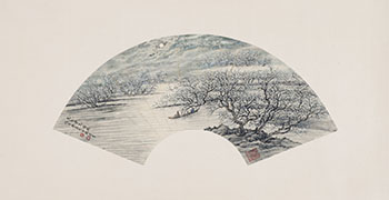 Blossoms Along Moon River by Tao Lengyue