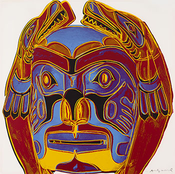 Northwest Coast Mask (F.S. II.380) by Andy Warhol