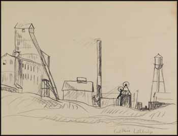Coal Mine, Lethbridge par Alexander Young (A.Y.) Jackson