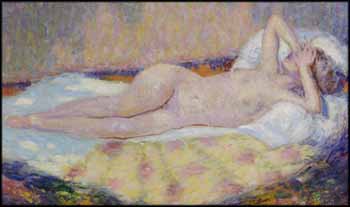 Reclining Nude by William Henry Clapp