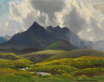 Mountain Landscape by Frank Shirley Panabaker