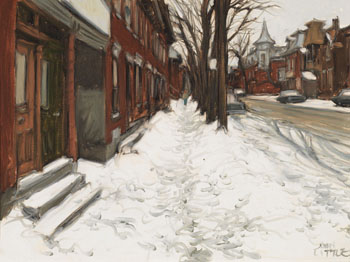 Rue Plessis (Logan), Montreal by John Geoffrey Caruthers Little