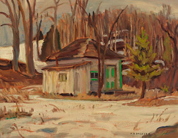 Summer House at Poltimore, Quebec by Alexander Young (A.Y.) Jackson
