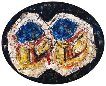 Nouvelles impressions No. 6 by Jean Paul Riopelle