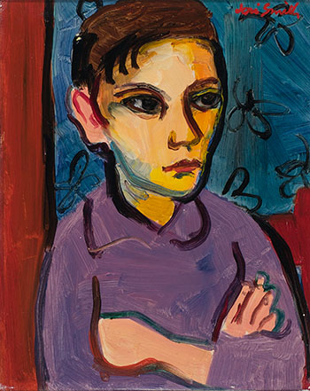 Portrait d'une jeune fille par Jori (Marjorie) Smith