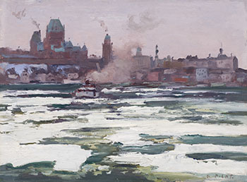 Ice Floes, Quebec par Robert Wakeham Pilot