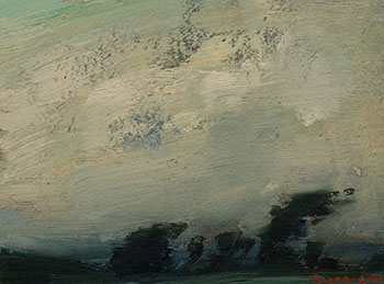 Paysage d’Arthabaska avec vent par Marc-Aurèle de Foy Suzor-Coté