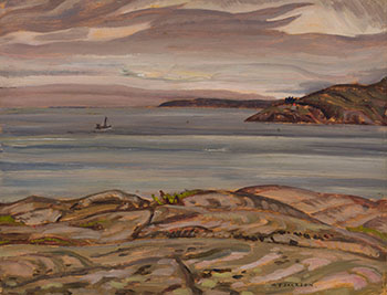 Mouth of the Saguenay by Alexander Young (A.Y.) Jackson