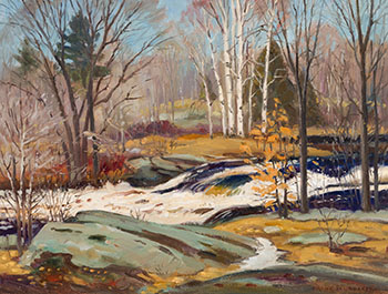 Early Spring, Skootamatta River par Frank Shirley Panabaker